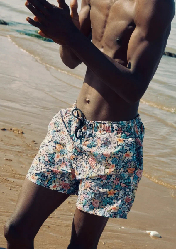 New Boardies® X Liberty Curious Land Father & Kid
