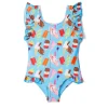 Clearance Ice Creams Ruffle Swimsuit Girls Swimwear