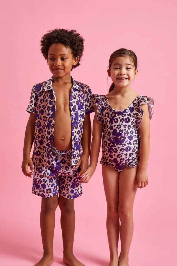 Best Sale Kids Cheetah Father & Kid