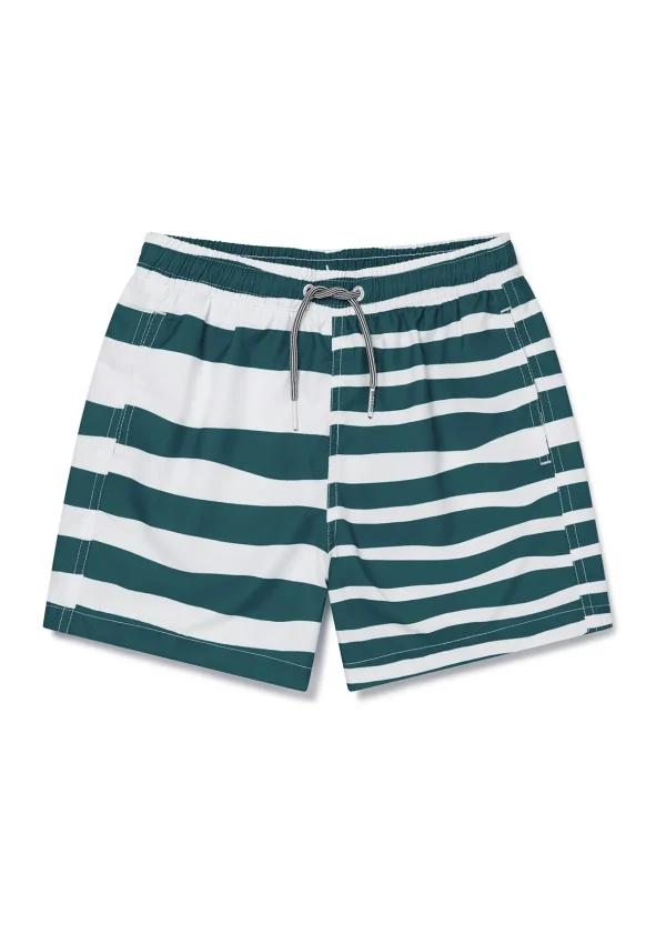 Best Sale Kids Double Stripe Boys Swimwear