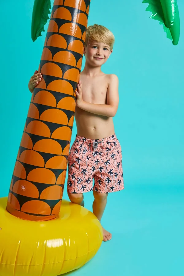 Online Kids Flair Palm Orange Father & Kid