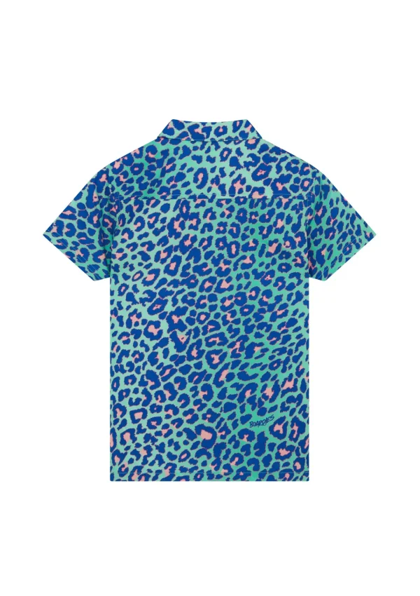 Cheap Kids Lime Leopard Shirt Clothing