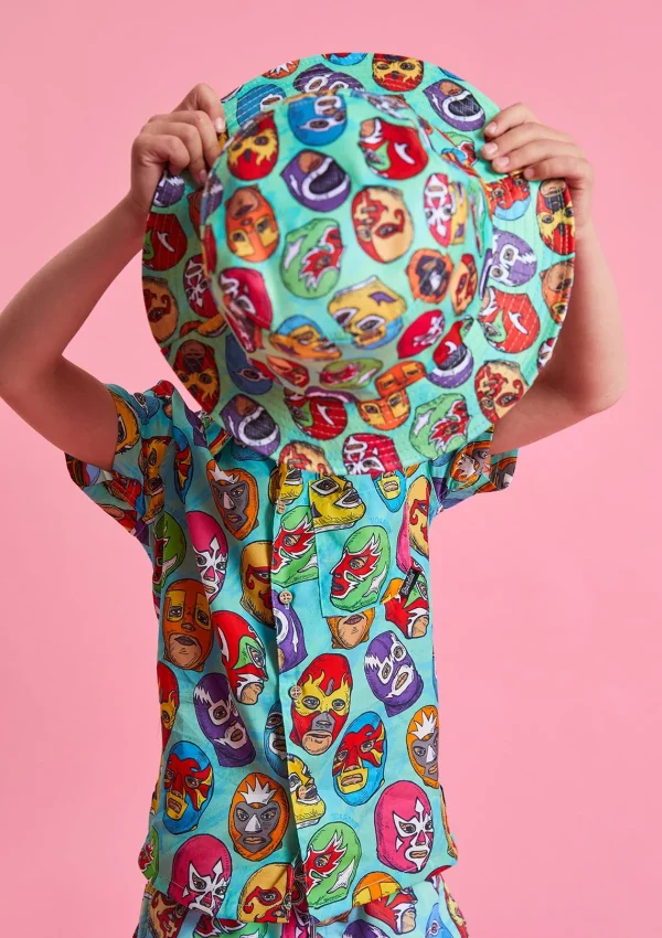 Online Kids Lucha Libre Bucket Hat Accessories