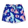 Best Sale Kids Overlay Blue Boys Swimwear