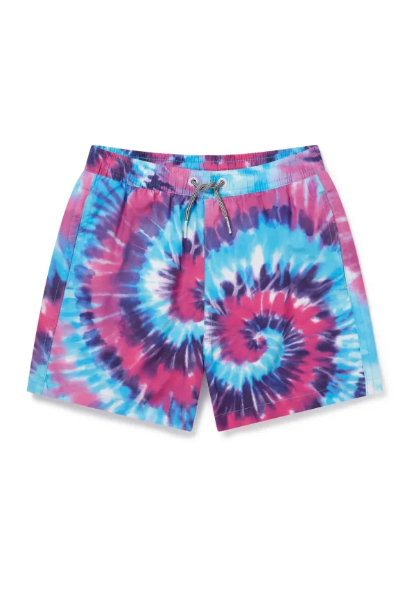Store Kids Purple Haze Tie Dye Boys Swimwear