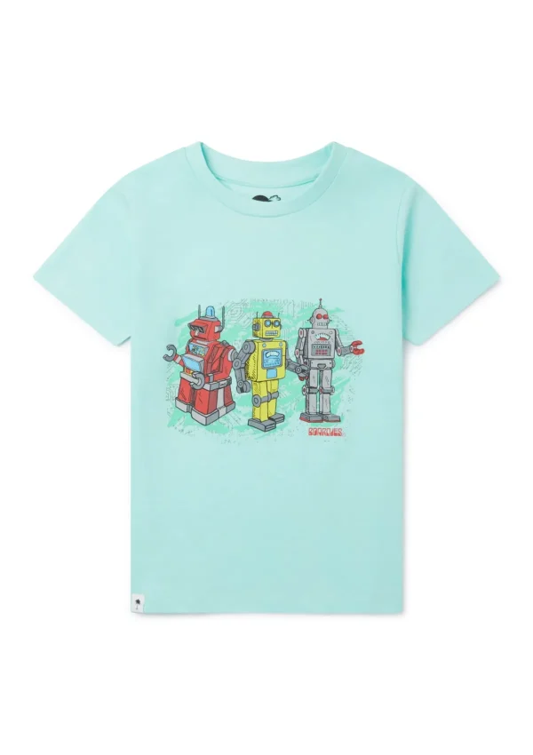 Clearance Kids Robots T-Shirt Clothing