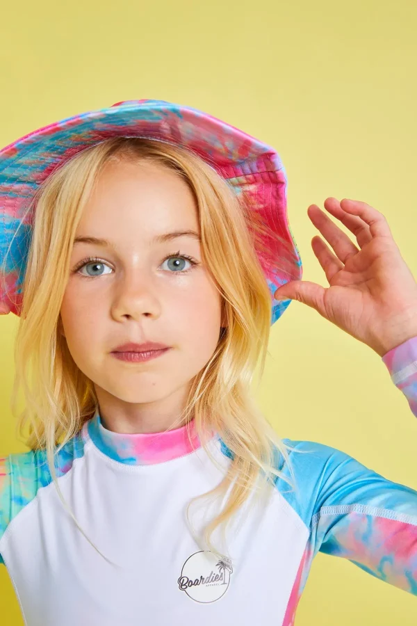 Outlet Kids Spiral Tie Dye Bucket Hat Accessories
