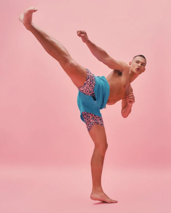 Online Leopard Compression Activewear