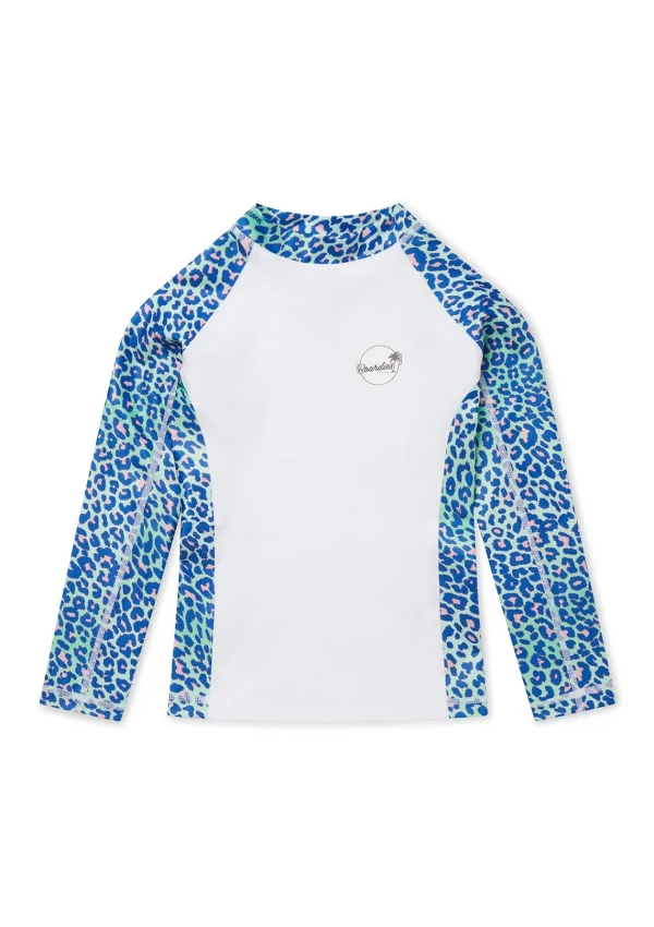 Best Sale Lime Leopard Rash Guard Clothing