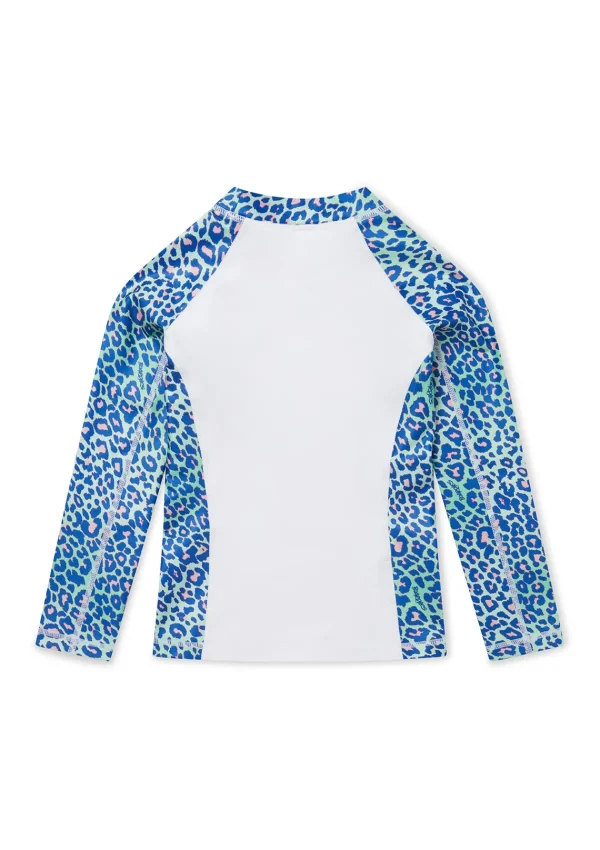 Best Sale Lime Leopard Rash Guard Clothing