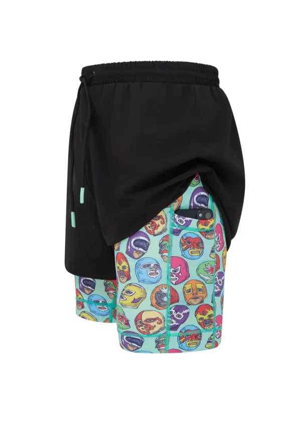 Discount Lucha Libre Compression Activewear