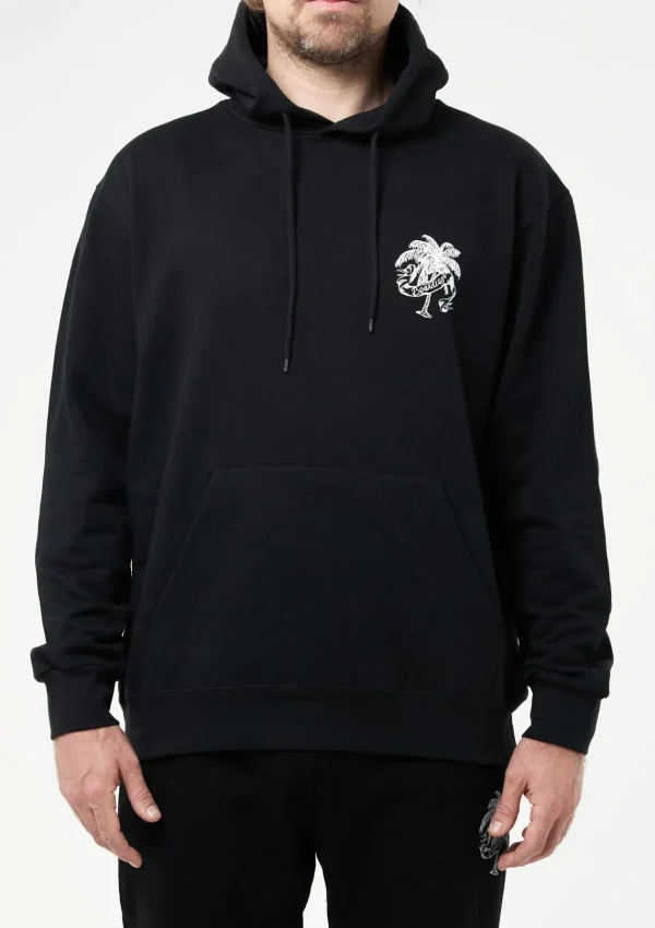 Store Palm Hoodie Black Clothing