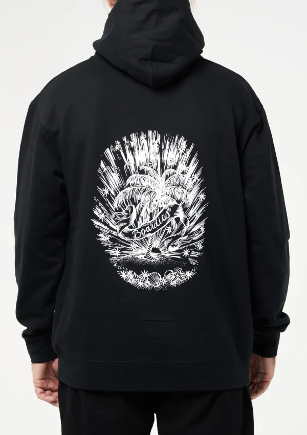 Store Palm Hoodie Black Clothing
