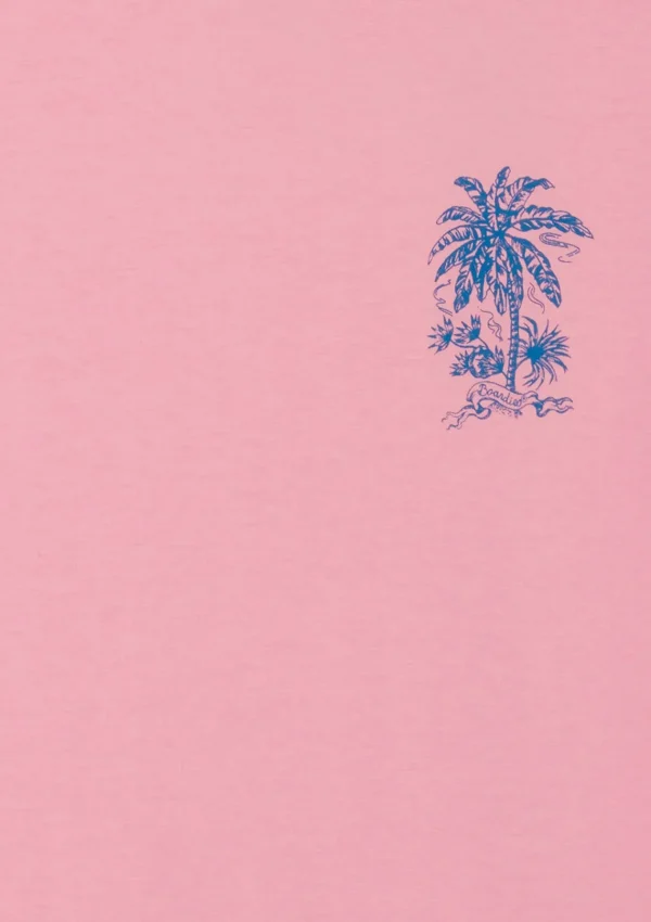 Flash Sale Palm Pink T-Shirt Father & Kid