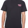 Hot Skulls Black & Pink T-Shirt Clothing