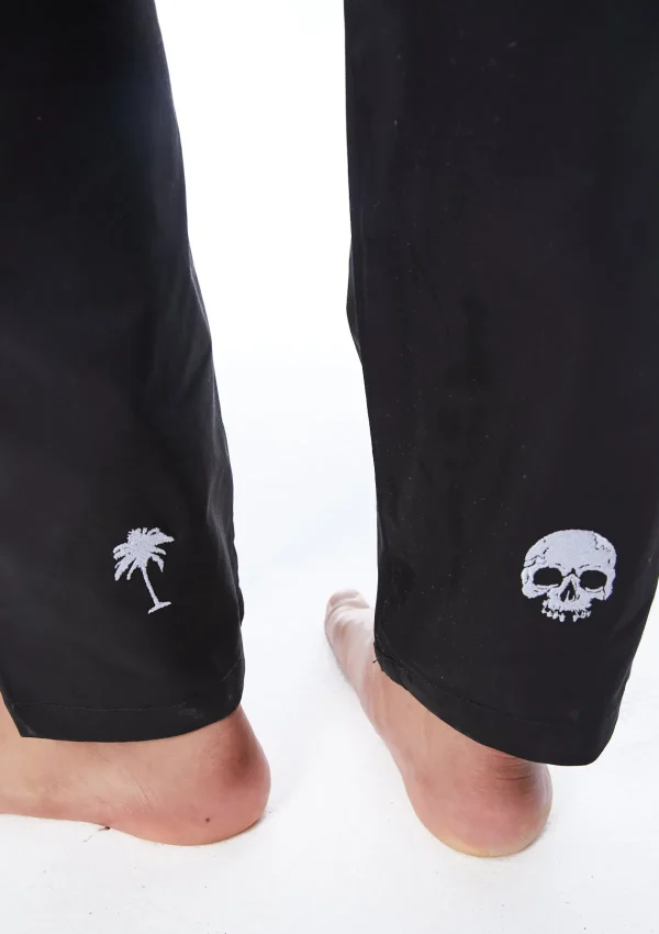Cheap Skulls Black Pants Clothing