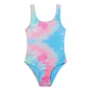 Hot Spiral Tie Dye Classic Swimsuit Girls Swimwear