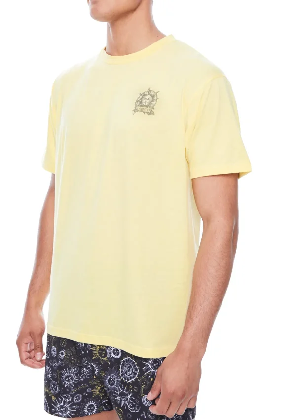 Outlet Yellow Horoscopes T-Shirt Clothing